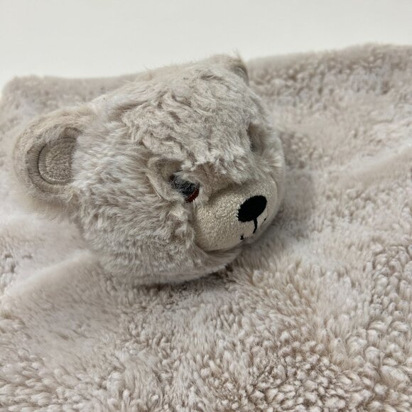 UGG Dawson Birch Brown Bear Lovey Plush Faux Fur Baby Baby Security 14” - Picture 2 of 9